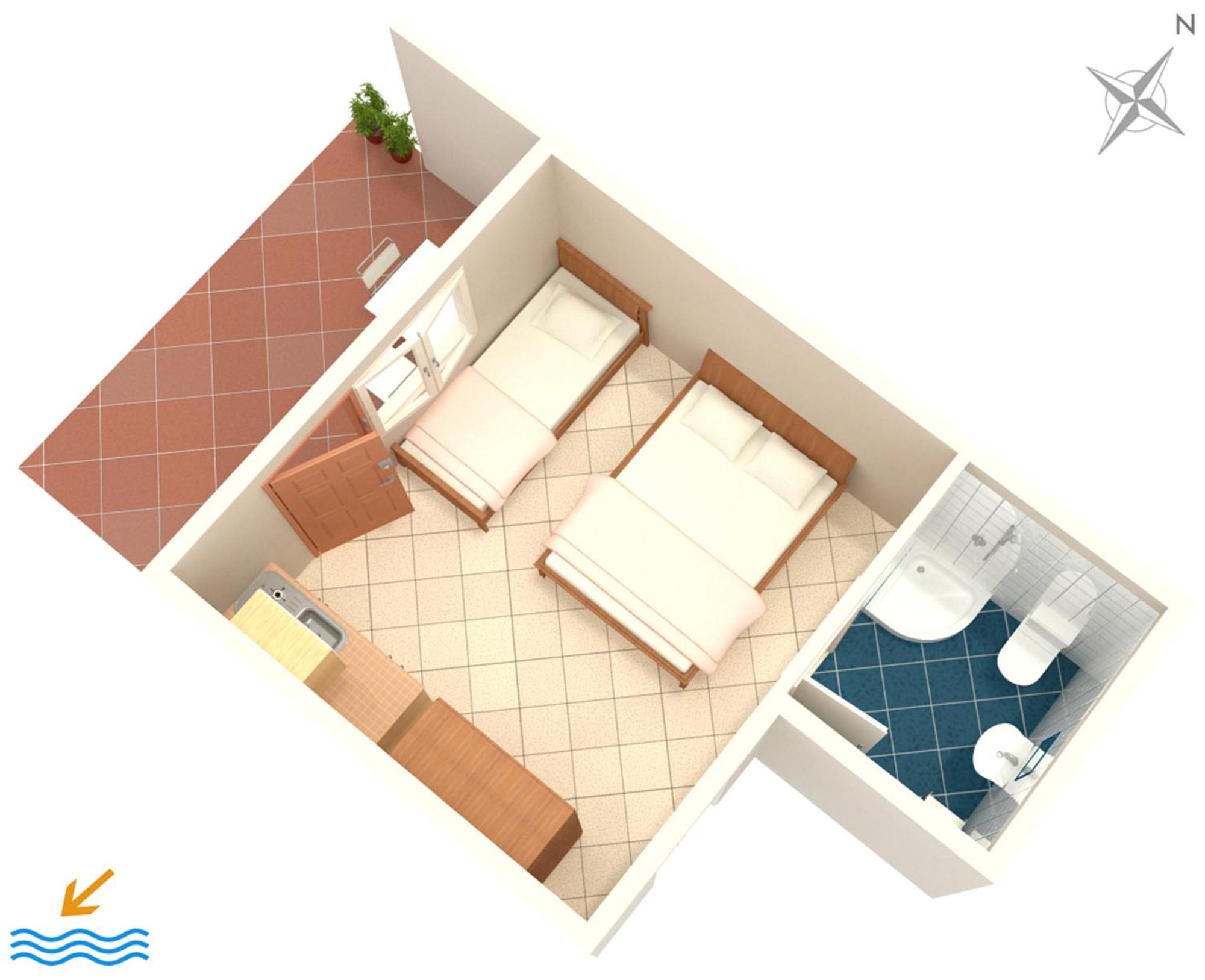Apartments By The Sea Podaca, Makarska - 4734 Zewnętrze zdjęcie